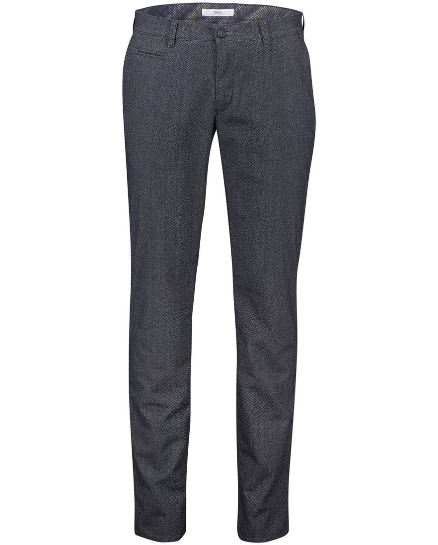 Brax katoenen broek donkerblauw