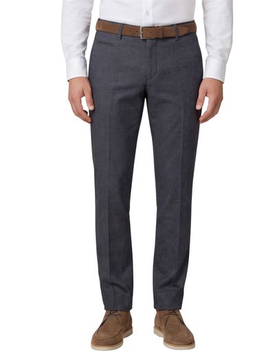 Brax Brax katoenen broek donkerblauw