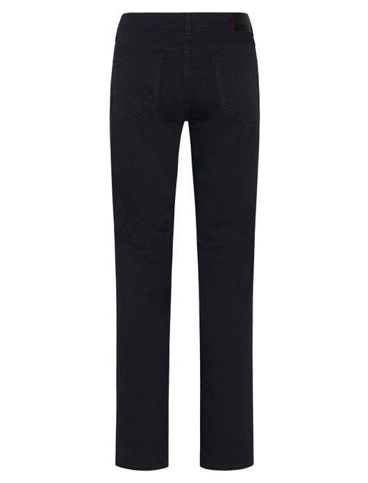 jeans Brax zwart effen katoen