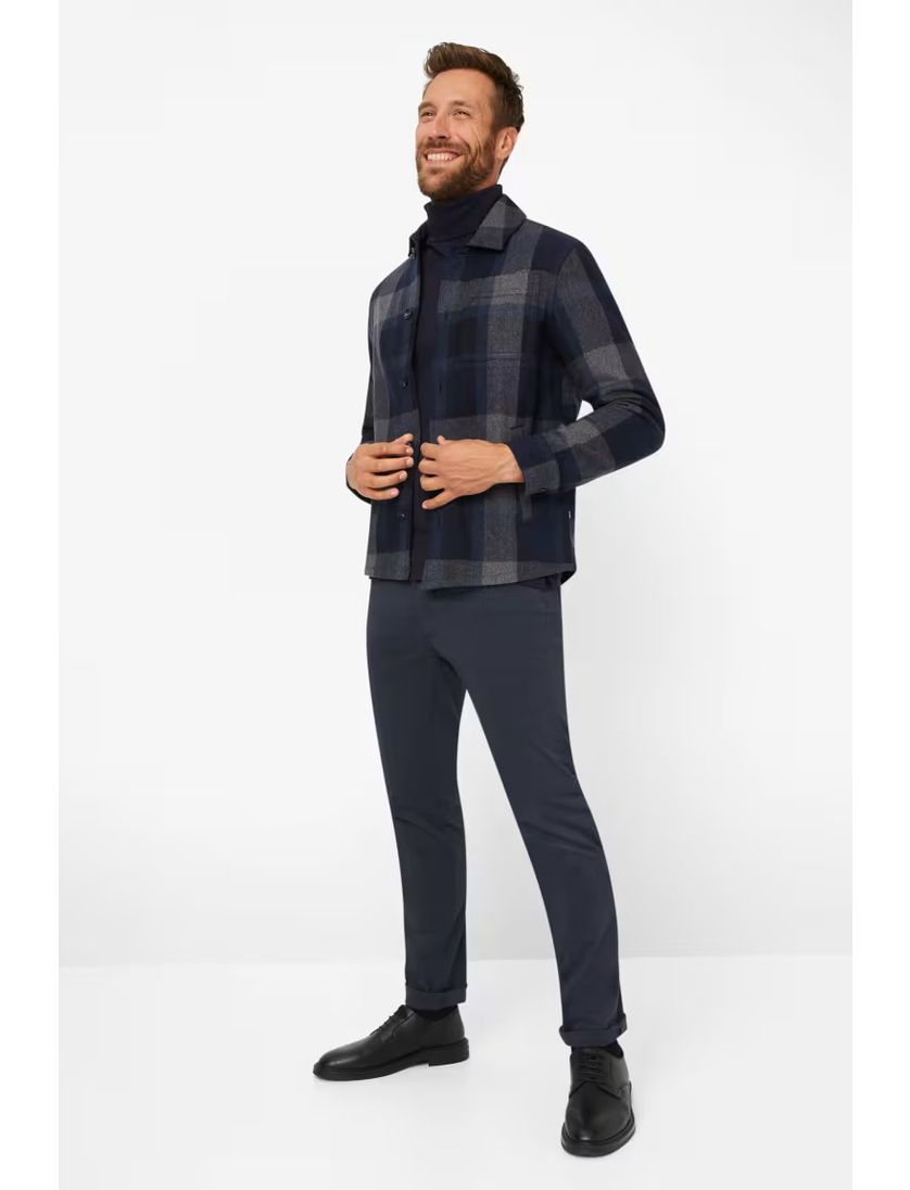 Brax jeans effen donkerblauw Chuck normale fit