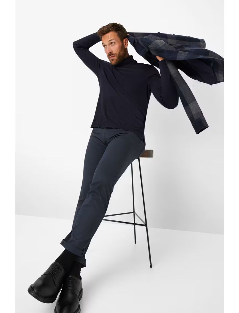 Brax jeans effen donkerblauw Chuck normale fit