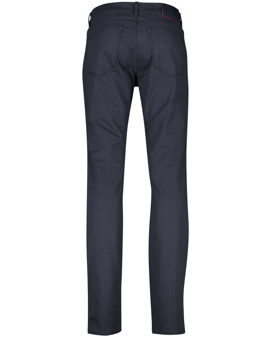 Brax broek Chuck donkerblauw effen normale fit