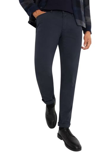 Brax Brax broek Chuck donkerblauw effen normale fit