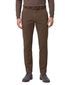 Brax chino Silvio Slim Fit katoen bruin textuur