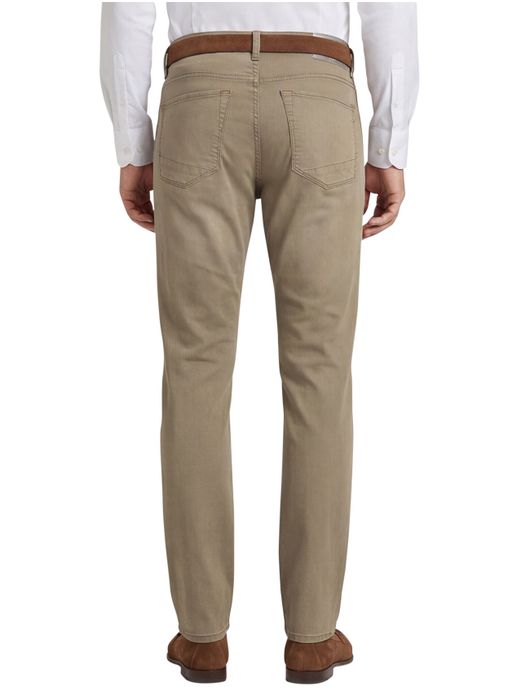 jeans Brax bruin effen katoen, stretch Chuck