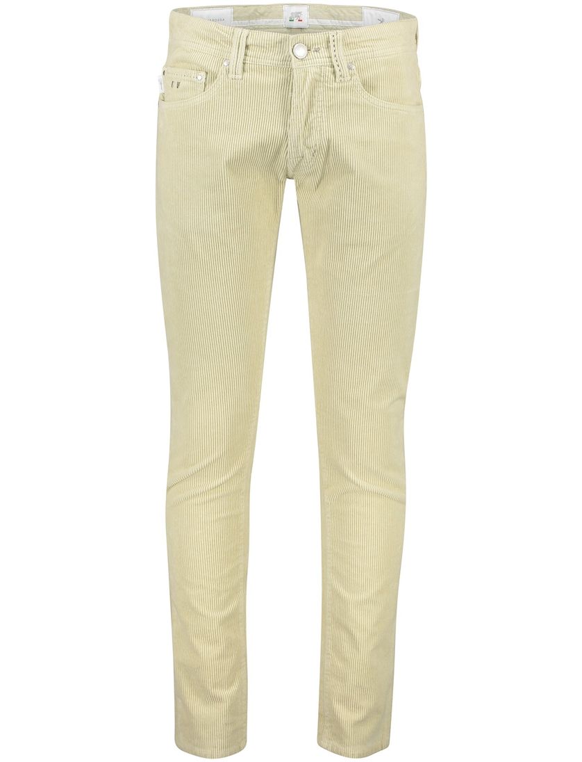 katoenen Tramarossa pantalon 5-pocket creme
