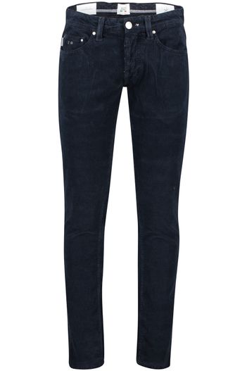 Tramarossa Tramarossa broek donkerblauw slim fit