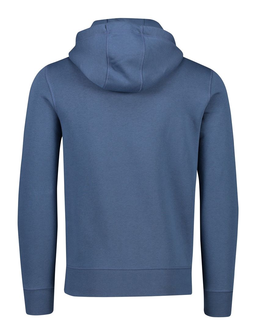 Tommy Hilfiger hoodie blauw katoen