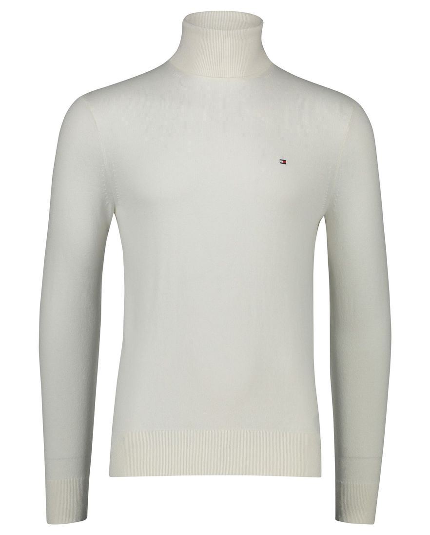Tommy Hilfiger coltrui wit effen
