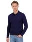 Tommy Hilfiger trui effen donkerblauw normale fit