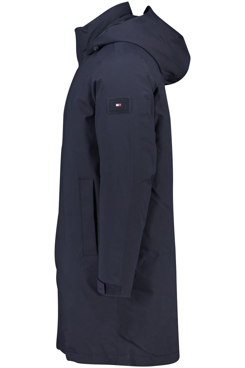 Tommy Hilfiger winterjas donkerblauw parka