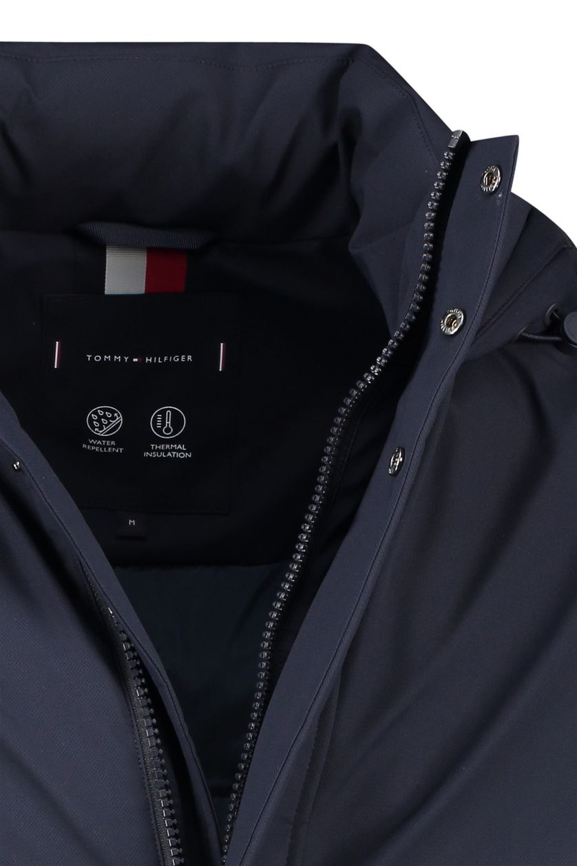 Tommy Hilfiger winterjas donkerblauw parka