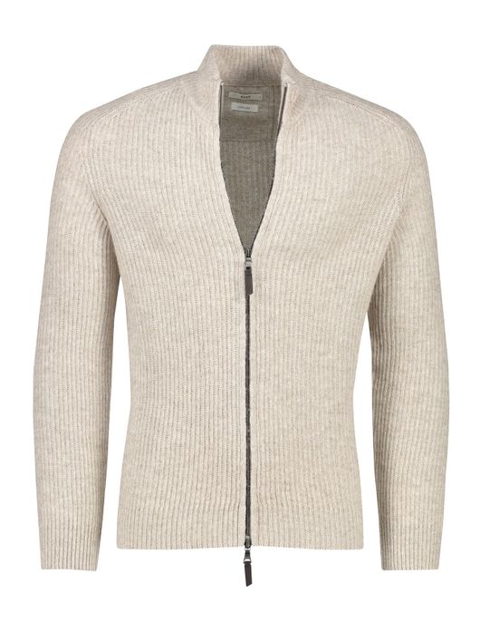 Brax vest gebreid beige