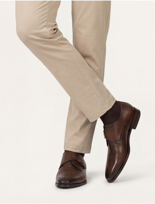 nette schoenen Raffa Van Bommel effen leer bruin