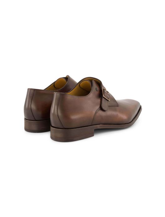 nette schoenen Raffa Van Bommel effen leer bruin