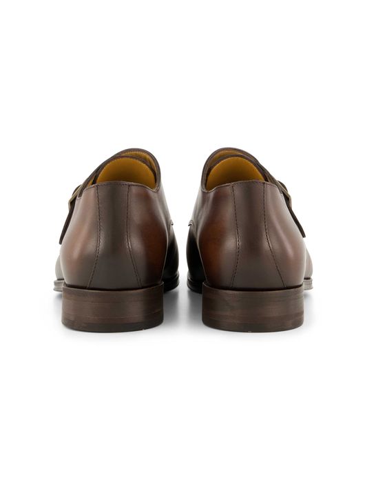 nette schoenen Raffa Van Bommel effen leer bruin