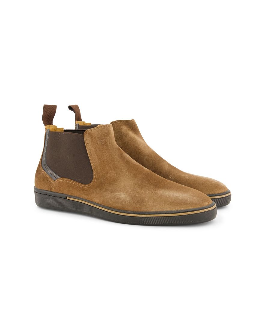 Van Bommel schoenen Bora bruin suede