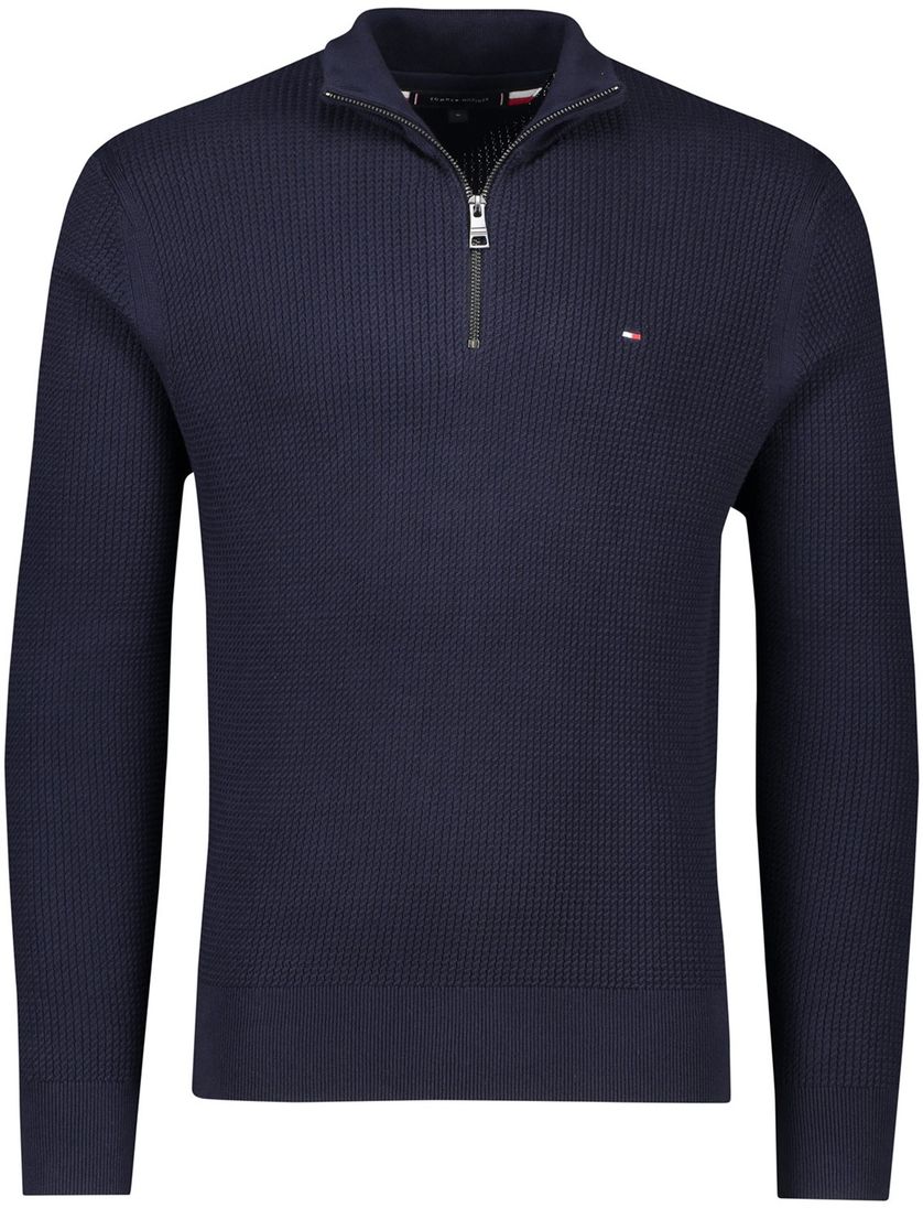 Tommy Hilfiger trui gebreid donkerblauw Big & Tall