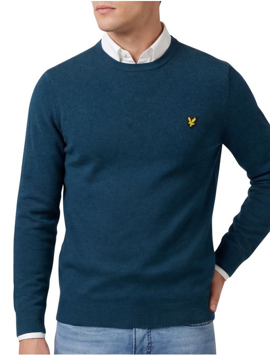 Lyle & Scott trui blauw polyester