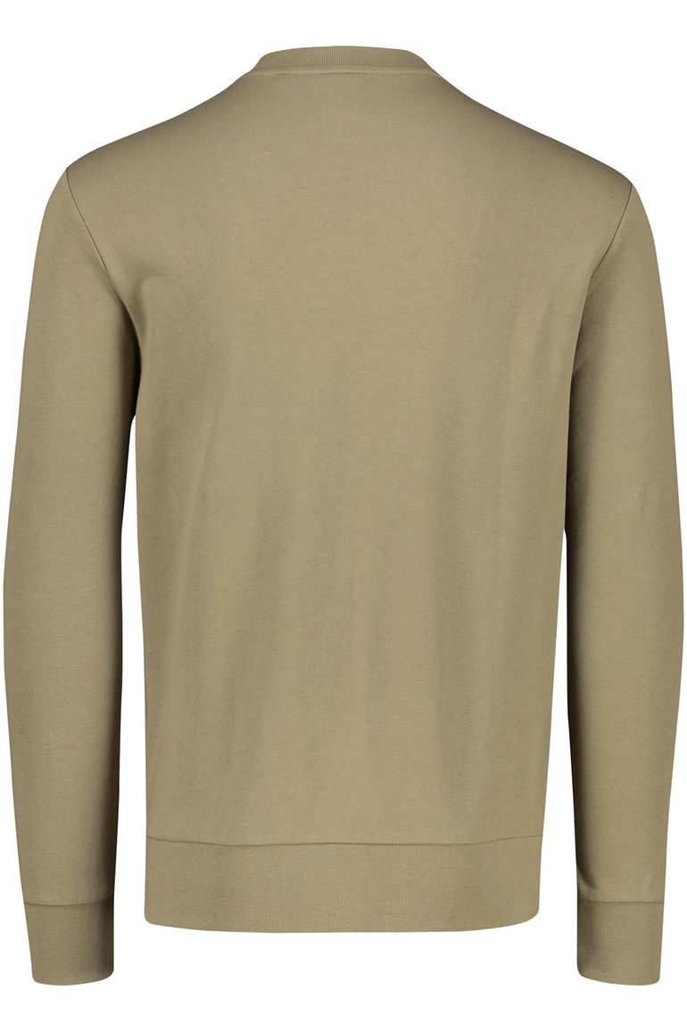 Lyle & Scott sweater groen effen