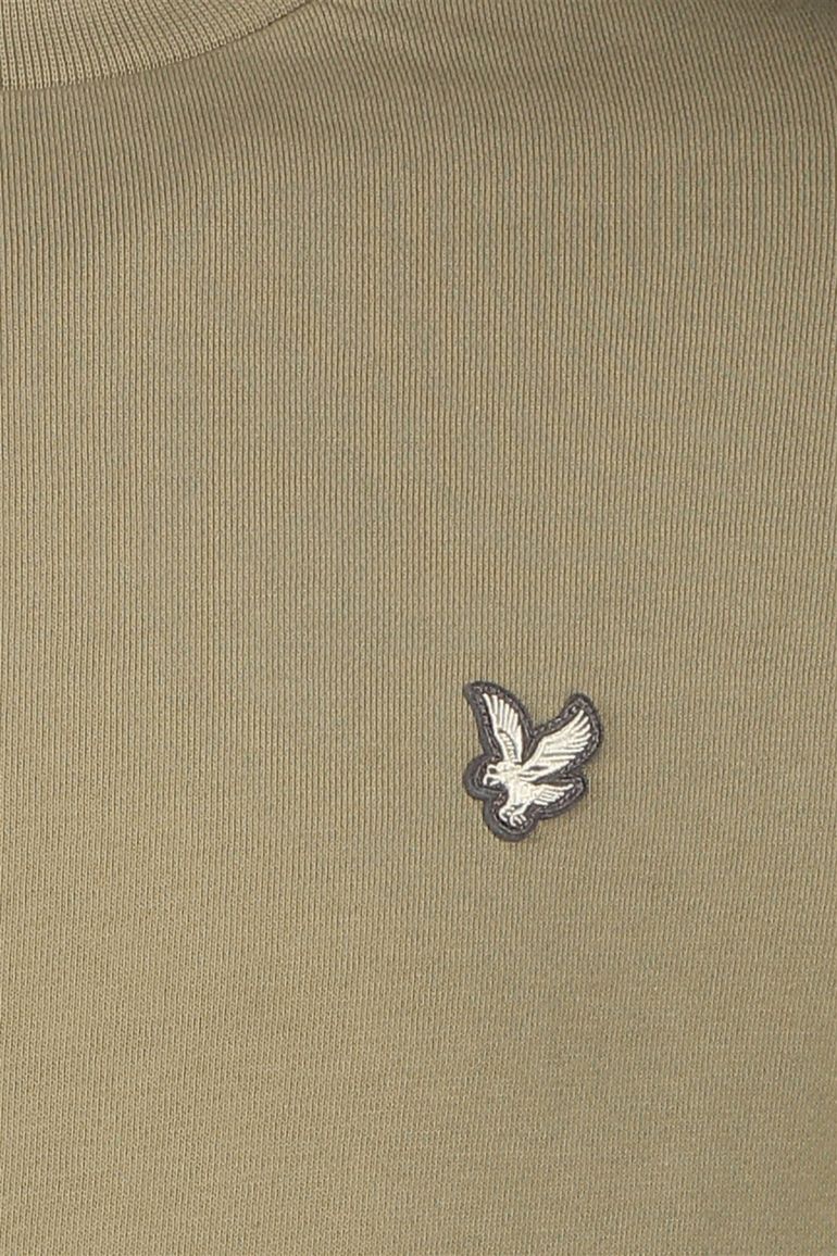 Lyle & Scott sweater groen effen