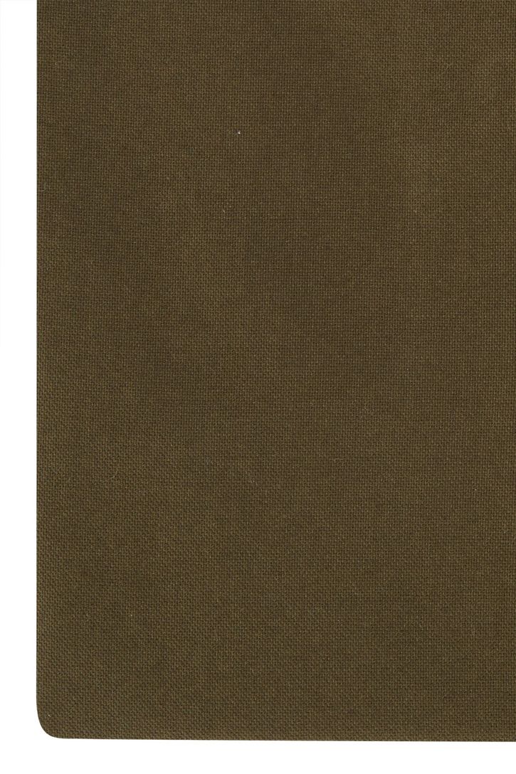 Lyle & Scott overhemd button-down bruin effen Oxford