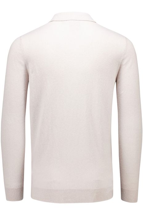 polo lange mouw beige Lyle & Scott