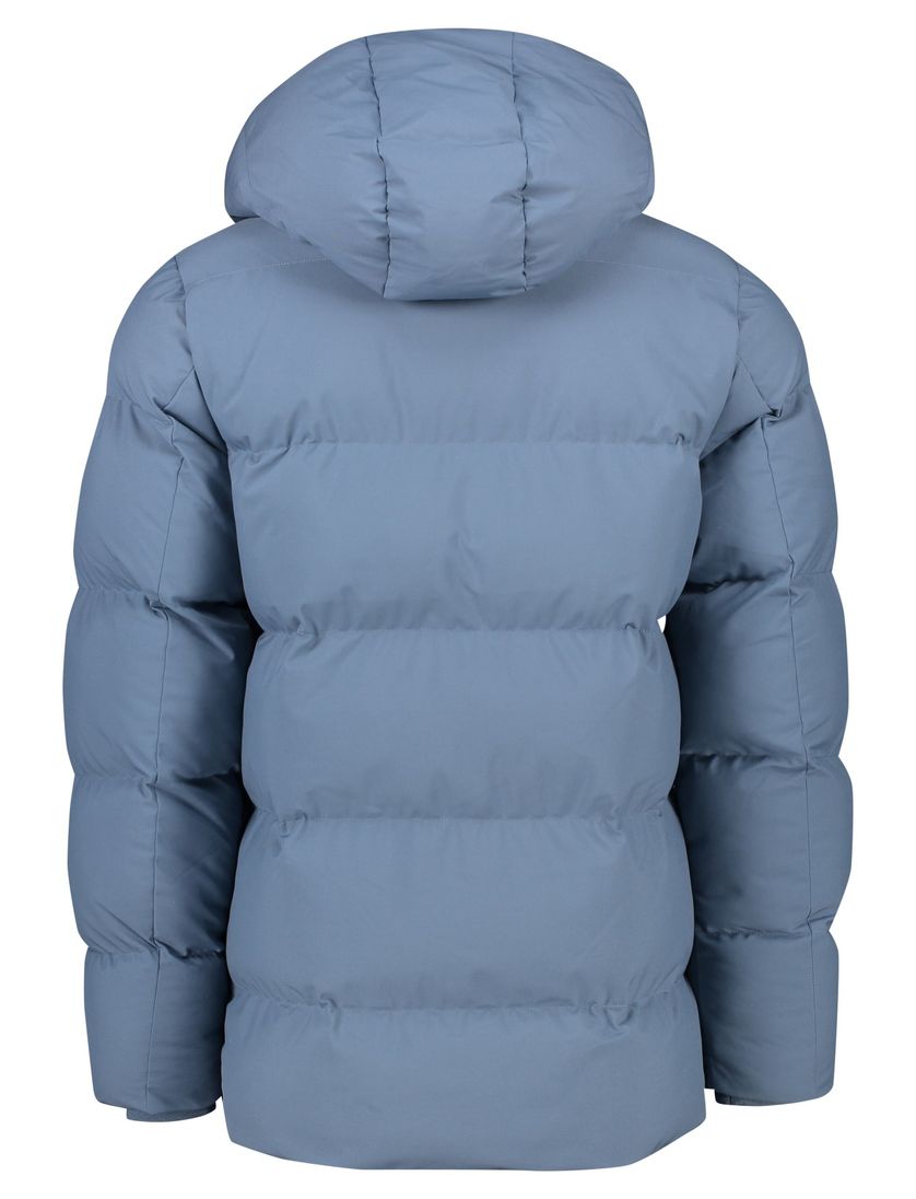 Normale fit Elvine winterjas lichtblauw uni Bror