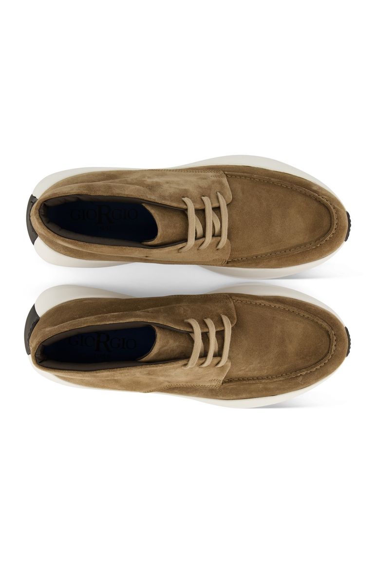 Giorgio sneakers camel effen veters