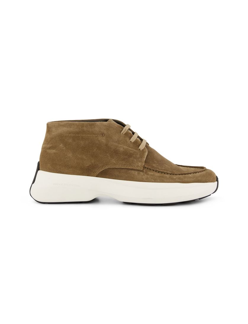 Giorgio hoge sneakers effen camel