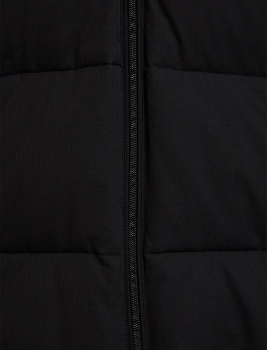 Elvine winterjas Bjarne zwart uni normale fit puffer