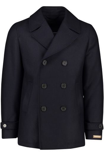 Portofino Portofino winterjas navy uni wol normale fit