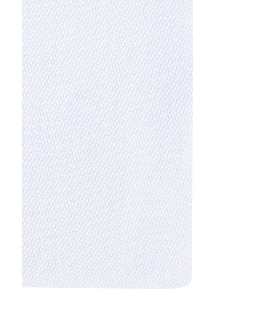 John Miller overhemd tailored fit lichtblauw gestreept