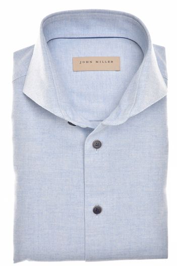 John Miller business overhemd lichtblauw John Miller Tailored Fit - Nieuw