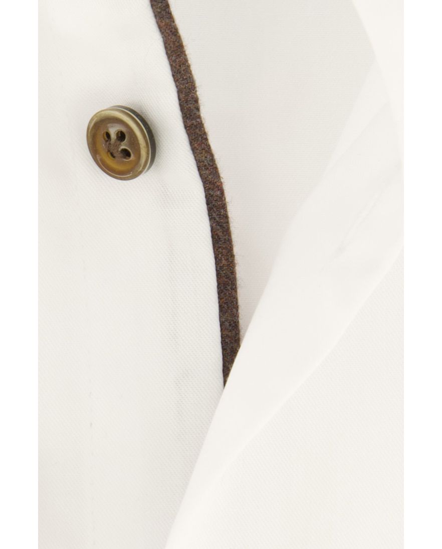 John Miller overhemd mouwlengte 7 normale fit wit effen