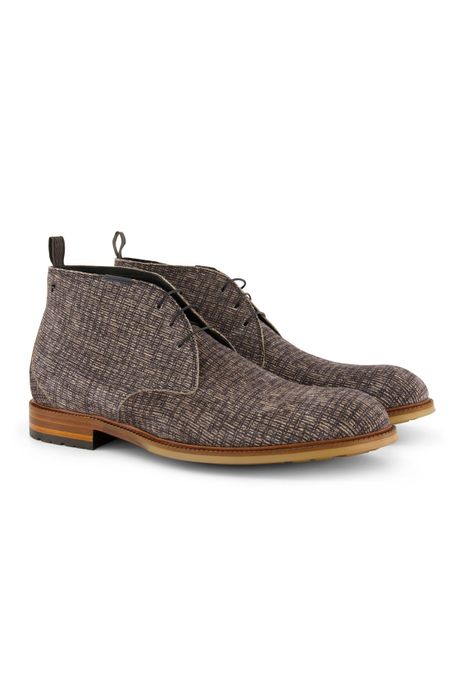 Floris van Bommel veterschoenen taupe