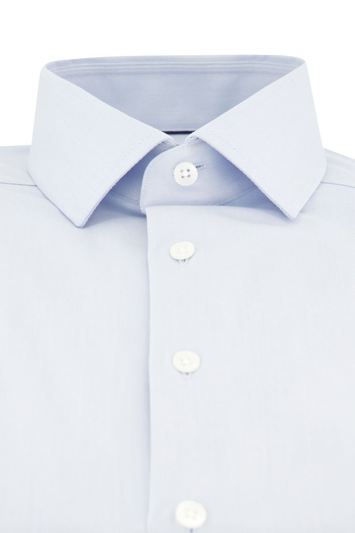 Modern fit Olymp Luxor lichtblauw katoen mouwlengte 7