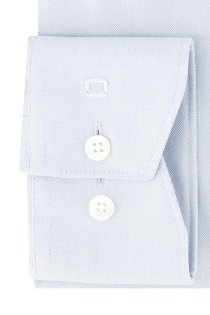 Modern fit Olymp Luxor lichtblauw katoen mouwlengte 7