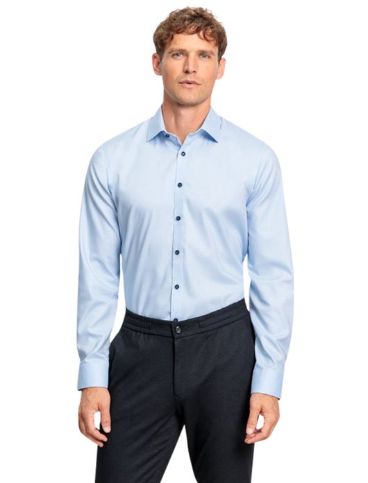 Olymp overhemd lichtblauw super slim