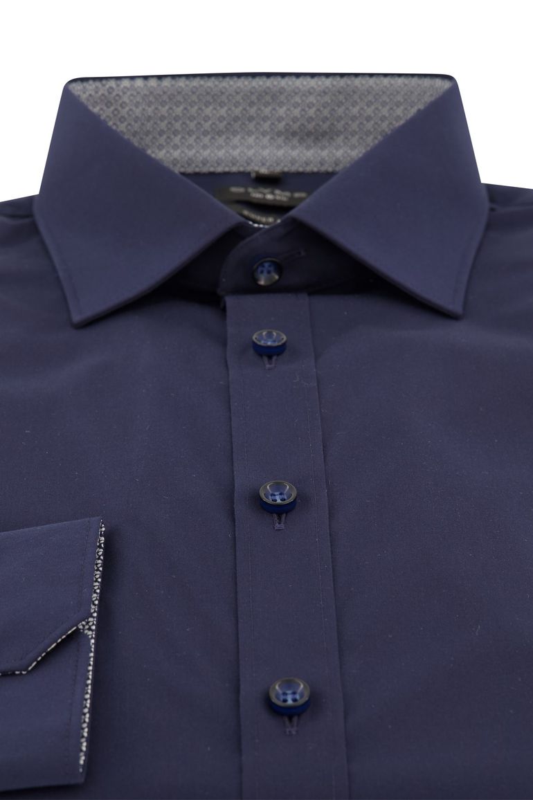 Olymp overhemd donkerblauw super slim