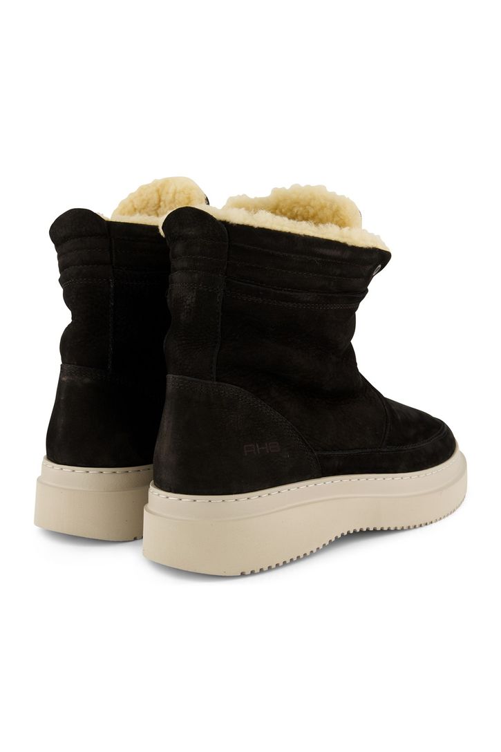 Rehab boots uni leer donkerblauw