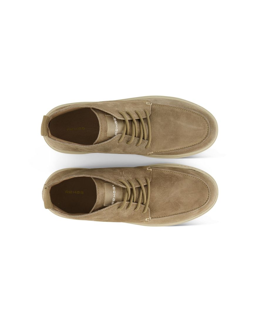 Rehab sneakers beige uni 100% leer
