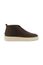 Rehab hoge sneakers bruin leer uni