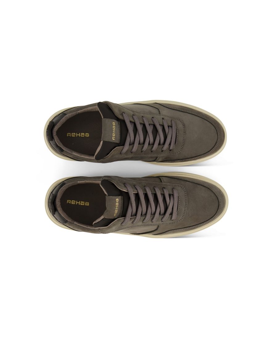 Grijze uni Rehab sneakers leer