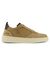 Leren Rehab sneakers effen beige