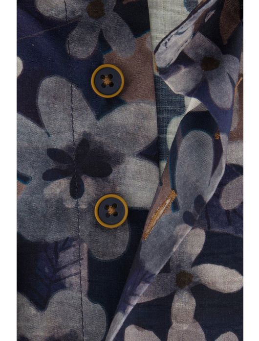 casual overhemd donkerblauw Eden Valley Regular Fit