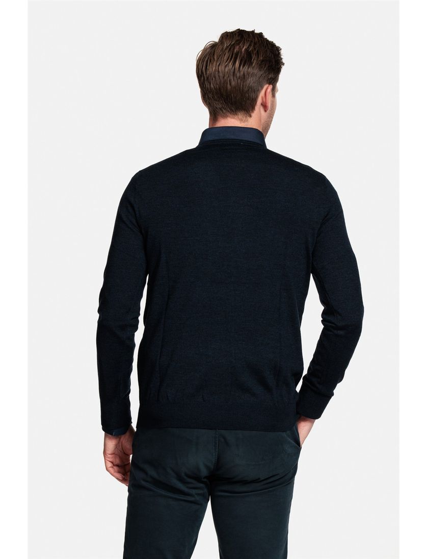 Thomas Maine donkerblauw ronde hals