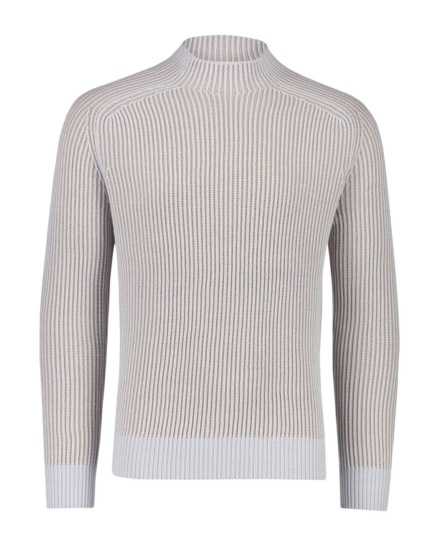 Thomas Maine coltrui beige gestreept