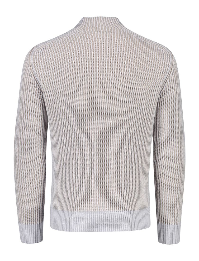 coltrui Thomas Maine beige gestreept merinowol