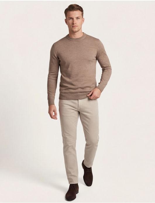 Thomas Maine turtle neck beige